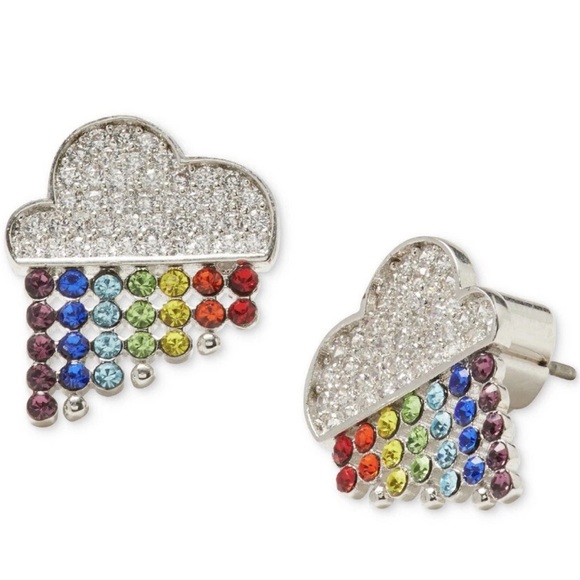 kate spade Jewelry - Kate Spade "Into the sky” cloud earrings